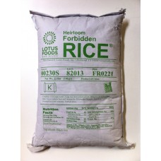 LOTUS FOODS: Heirloom Forbidden Rice, 22-Pound Bag