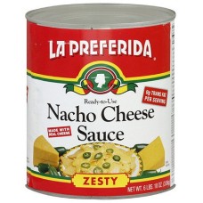 LA PREFERIDA: Nacho Cheese Sauce, 106 oz