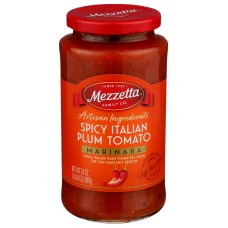 MEZZETTA: Spicy Italian Plum Tomato Marinara, 24 oz