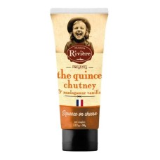 MAISON RIVIERE: Quince and Madagascar Vanilla Chutney, 3.17 oz