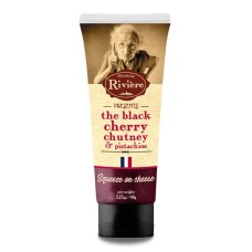 MAISON RIVIERE: Black Cherry Chutney, 3.17 oz