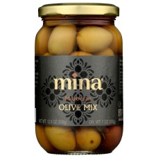 MINA: Moroccan Olives Mix, 12.5 oz
