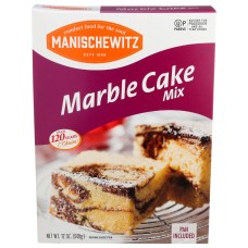 MANISCHEWITZ: Marble Cake Mix, 12 oz