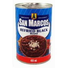 SAN MARCOS: Refried Black Beans, 16 oz