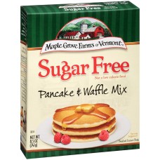 MAPLE GROVE: Sugar Free Pancake And Waffle Mix, 8.5 oz