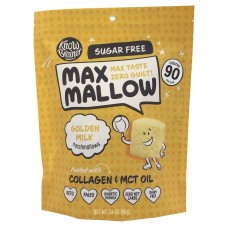 KNOW BRAINER FOODS: Golden Milk Marshmallows, 96 gm