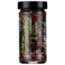 SPICELY ORGANICS: Organic Peppercorn Melange Jar, 1.6 oz