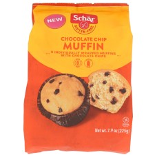SCHAR: Chocolate Chip Muffin, 7.9 oz