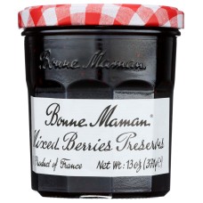 BONNE MAMAN: Mixed Berries Preserves, 13 oz