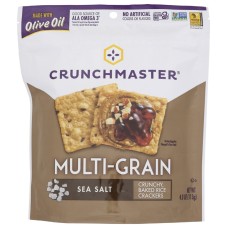 CRUNCHMASTER: Multi Grain Crackers Sea Salt, 4 oz