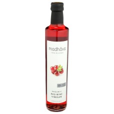 MADHAVA: Red Wine Vinegar, 500 ml