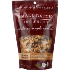 SMALL BATCH ORGANICS: Cranberry Maple Crunch, 12 oz