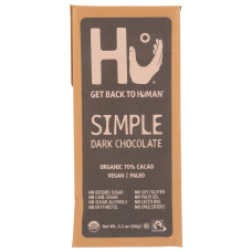 HU: Simple Dark Chocolate Bar, 2.1 oz