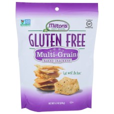 MILTONS: Gluten Free Baked Multigrain Crackers, 4.5 Oz