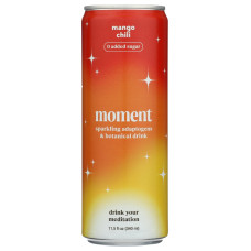 MOMENT: Mango Chili Botanical Soda, 11.5 fo