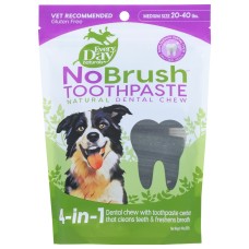 EVERYDAY NATURALS: Dog Dental Chew No Brush Toothpaste Medium, 14 oz