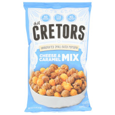 GH CRETORS: Cheese and Caramel Mix Popped Corn, 7.5 oz