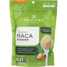 NAVITAS: Organic Maca Powder, 16 oz