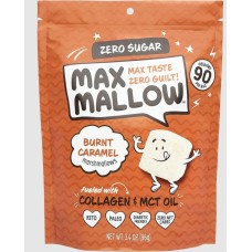 KNOW BRAINER FOODS: Burnt Caramel Marshmallows, 96 gm
