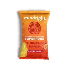 MINDRIGHT: Turmeric Ranch Popped Chips, 4 oz