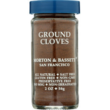 MORTON & BASSETT: Cloves Ground, 2.4 oz