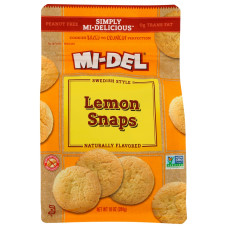 MIDEL: Simply Mi Delicious Lemon Snaps, 10 oz