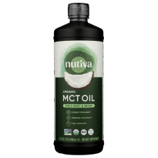 NUTIVA: Organic MCT Oil, 32 oz