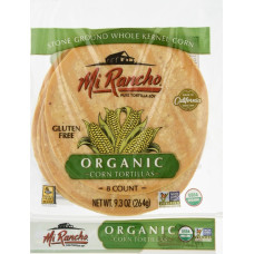 MI RANCHO: Organic Yellow Corn Tortilla, 9.3 oz
