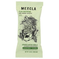 MEZCLA: Japanese Matcha Vanilla Bar, 1.4 oz