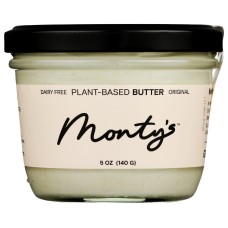 MONTYS: Plant Based Butter, 5 oz