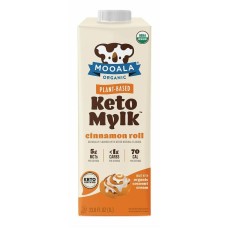 MOOALA: Organic Keto Mylk Cinnamon Roll, 33.8 fo