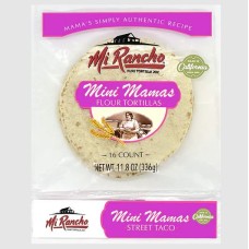 MI RANCHO: Mini Mamas Flour Tortillas, 11.8 oz