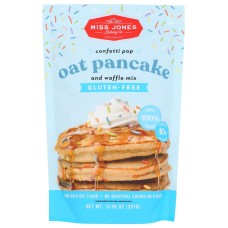 MISS JONES BAKING CO: Confetti Pop Oat Pancake Mix, 13.99 oz
