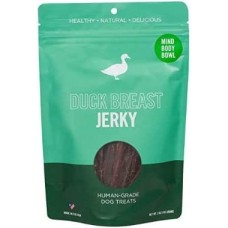 MIND BODY BOWL: Duck Breast Jerky Dog Treat, 3 oz