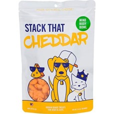 MIND BODY BOWL: Cheddar Cheese Dog Cat Treat, 3.5 oz
