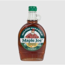 MAPLE JOE: Organic Amber Maple Syrup, 12.5 fo