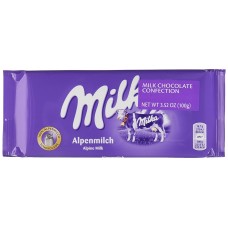 MILKA: Alpine Milk Chocolate Bar, 3.52 oz