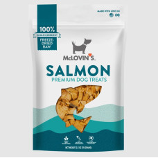 MCLOVINS PET FOOD: Salmon Freeze Dried Dog Treats, 2.5 oz