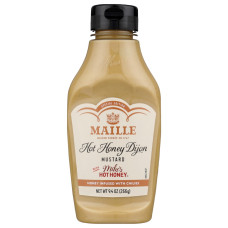 MAILLE: Hot Honey Dijon Mustard, 9.4 oz