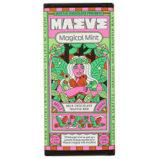 MAEVE: Magical Mint Milk Chocolate Truffle Bar, 2.4 oz