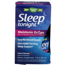 NATURES WAY: Sleep Tonight Melatonin Drops, 2 fo