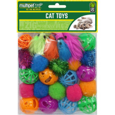 MULTIPET: Cat Toys Value Pack 24 Count, 1 ea