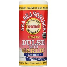 MAINE COAST: Organic Dulse with Garlic, 1.5 oz