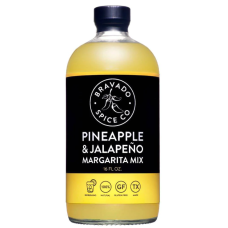 BRAVADO SPICE: Pineapple and Jalapeno Margarita Mix, 16 fo
