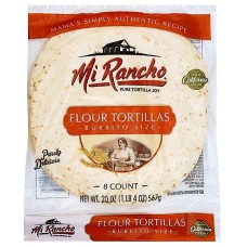 MI RANCHO: Tortilla Flour Burrito, 13.5 oz