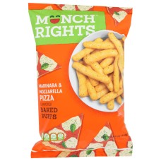 MUNCH RIGHTS: Pizza Baked Puffs, 5.5 oz
