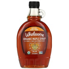WHOLESOME: Organic Maple Syrup Dark, 12 fo