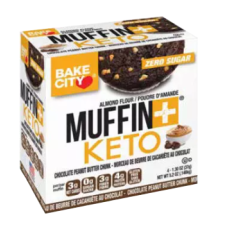 BAKE CITY: Muffin Chocolate Peanut Butter, 5.2 oz