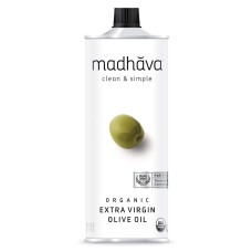 MADHAVA: Oil Olive Xtra Virgin, 1 lt