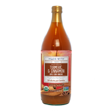 MADE WITH: Turmeric & Cinnamon Organic Apple Cider Vinegar, 33.8 fl oz